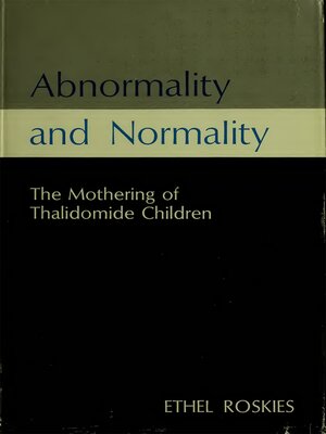 cover image of Abnormality and Normality